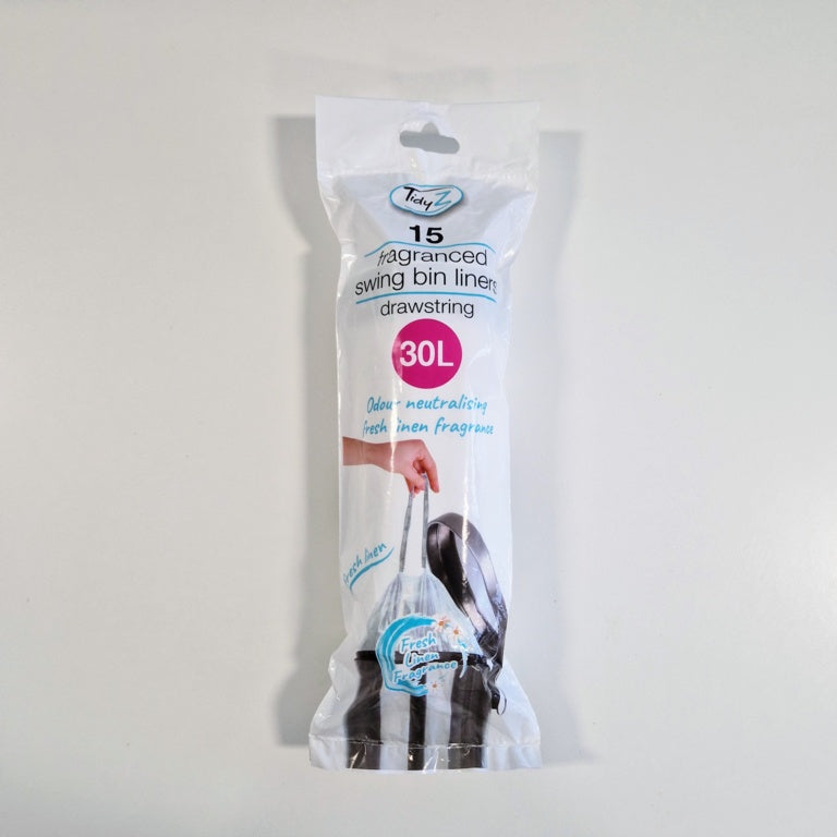 Drawstring Fragranced Swing Bin Bags 30L
