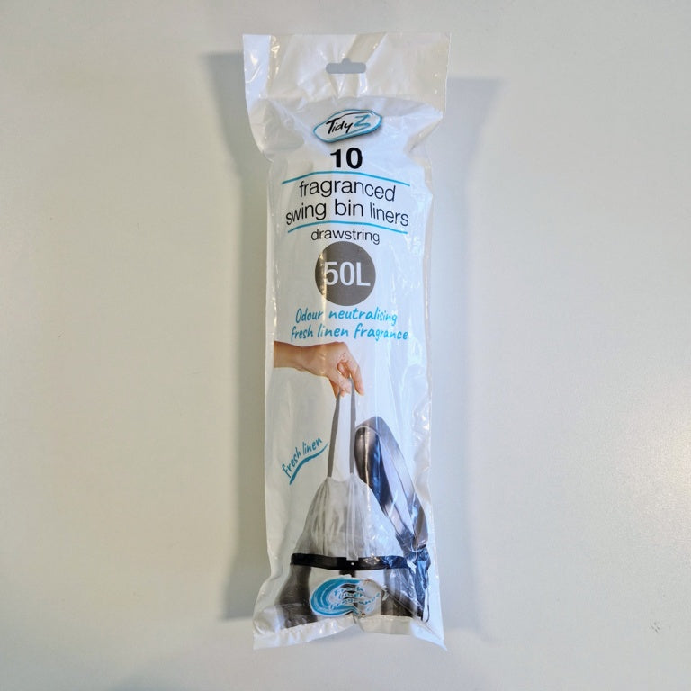 Drawstring Fragranced Swing Bin Bags 50L