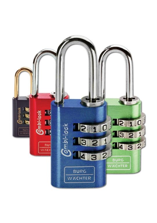 3 Dial Aluminium Combination Padlock