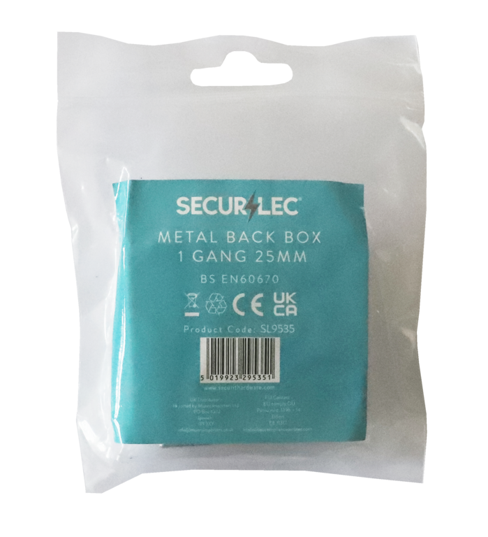 1 Gang Metal Box