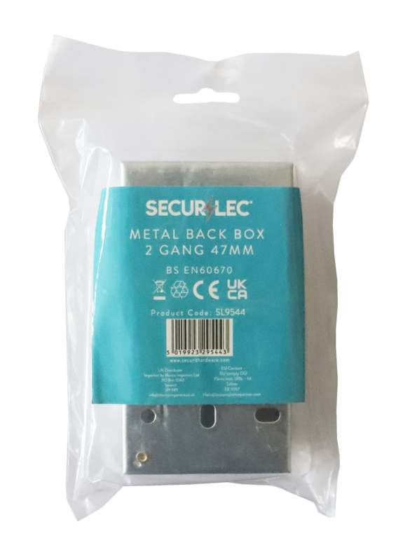 2 Gang Metal Box
