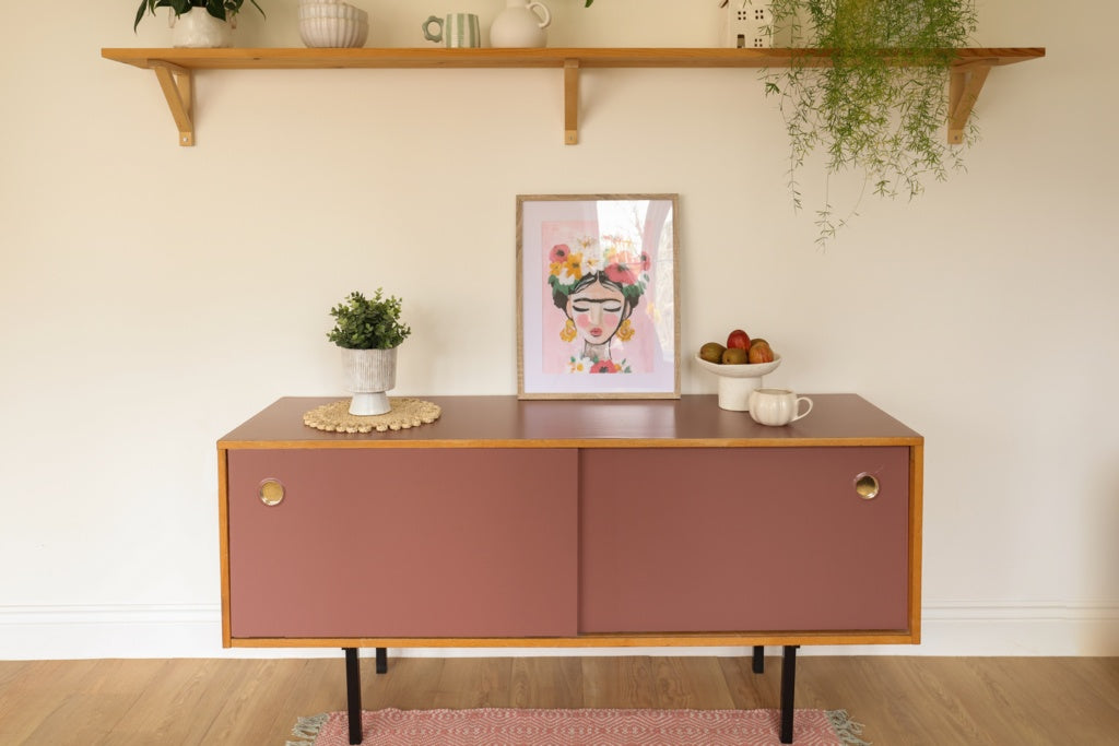 Uni Matt Rusty Red Self Adhesive Film