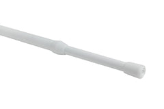 Extendable Metal Tension Rod White 40-60cm