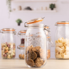 Clip Top Jar - Round