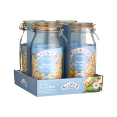 Clip Top Jar - Round