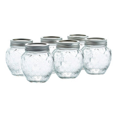 Strawberry Fruit Preserve Jar