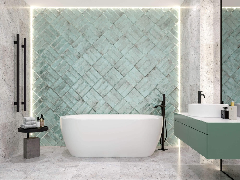 Vintage Ceramic Wall Tile 300 x 100 x 7mm