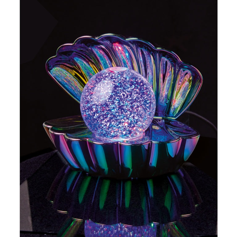 Clam Shell Water Spinner LED Assorted