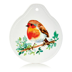 Ceramic Robin Trivet