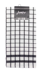 Luxury Jumbo Terry Check Tea Towels