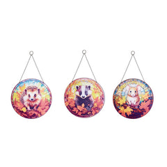 Autumn Animals Suncatcher