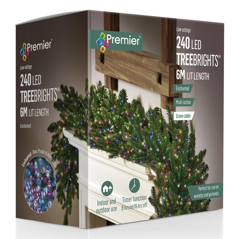 240 LED Multi Action Treebrights With Timer