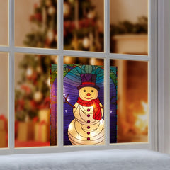 Battery Operated Lit Snowman 50ww LED