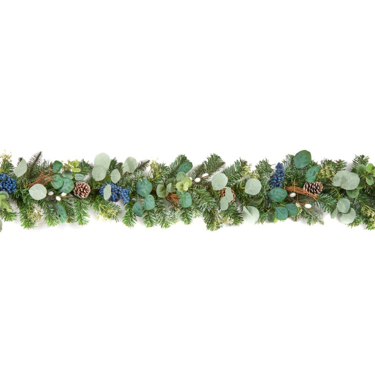 Blue Berry Eucalyptus Garland