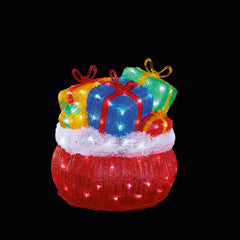 Acrylic Gifts Sack With 96 White LED