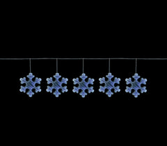 5 Piece Infinity Snowflake White