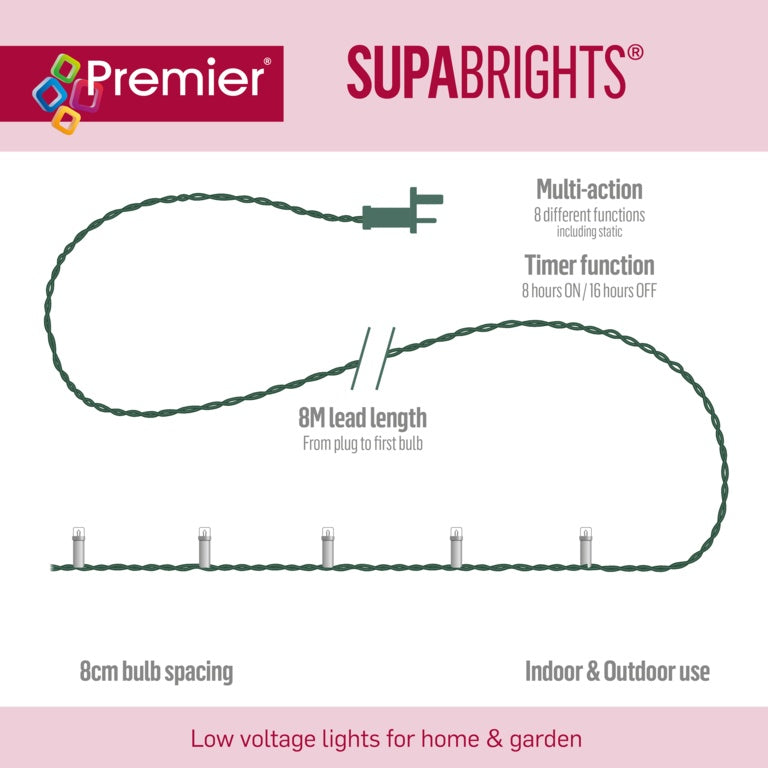 200 LED Supabrights