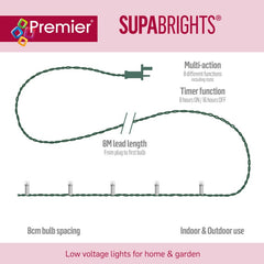 200 LED Supabrights