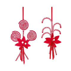 Candy Cane Bunch Hanging Decoration