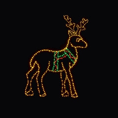 420 LED Flexi Bright Standing Reindeer