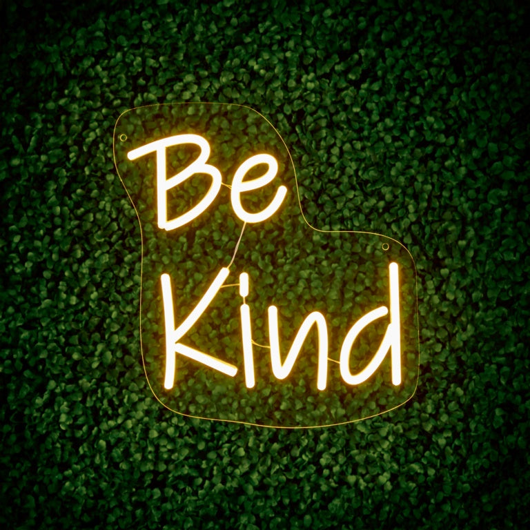 Be Kind LED Neon Sign