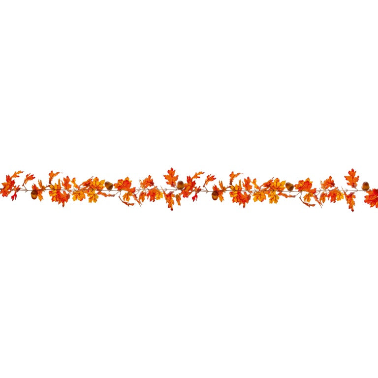 Autumn Leaf & Acorn Garland