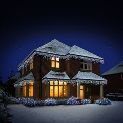 640 LED Multi Action Icicles