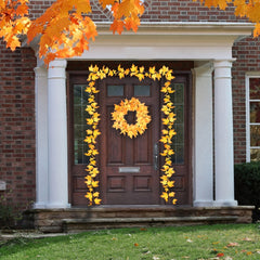 Autumn Leaf Door Garland
