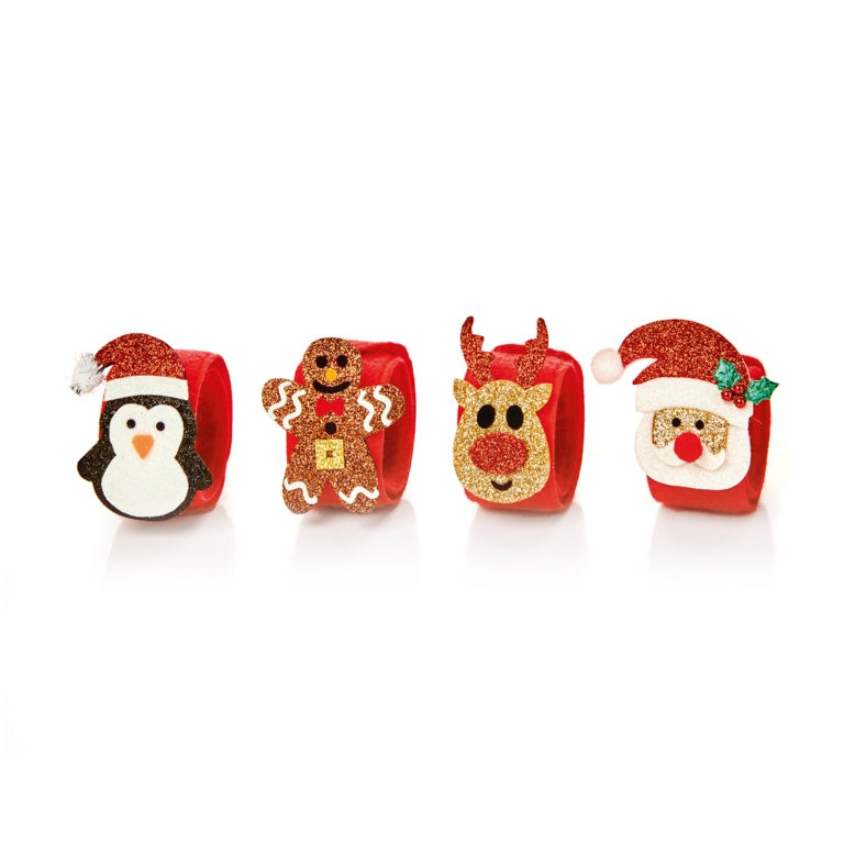 Christmas Character Snapband Bracelet