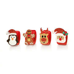 Christmas Character Snapband Bracelet