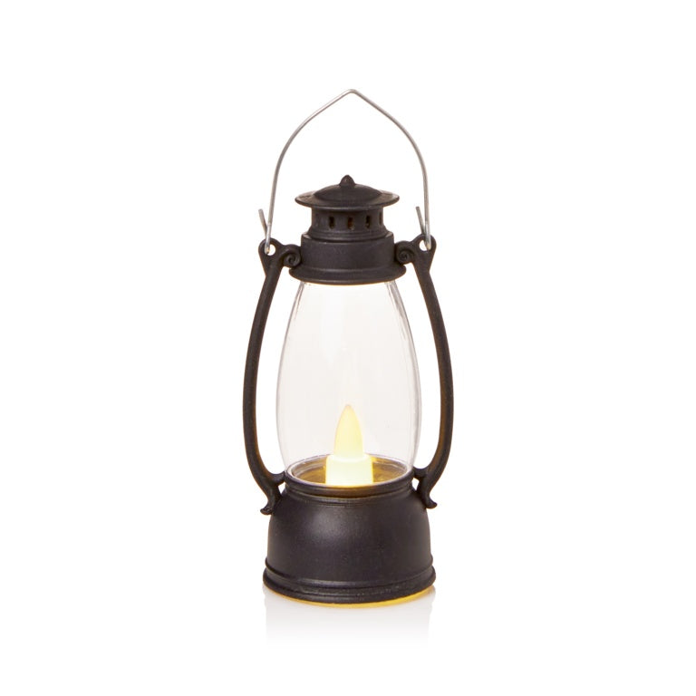 Battery Operated Lit Hurricane Lantern