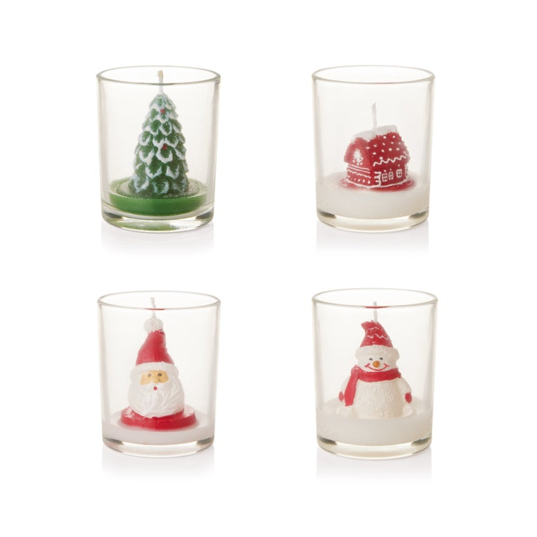 Christmas Shape Wax Candles