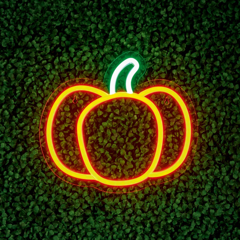 Autumn Pumpkin LED Neon Sign