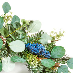 Blue Berry Eucalyptus Wreath