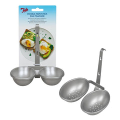 Non Stick Double Egg Poacher