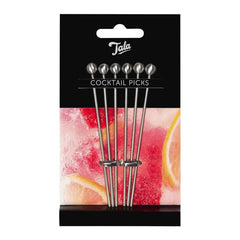 Stainless Steel 6 Cocktail Picks