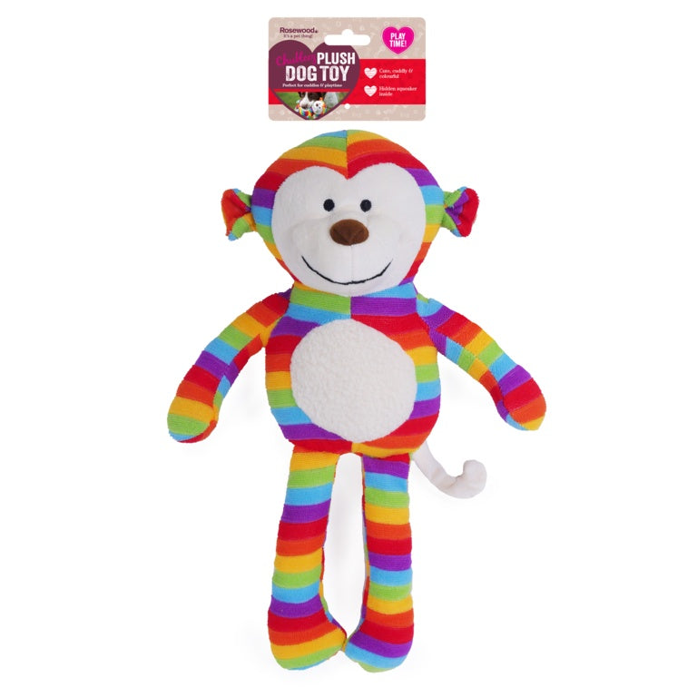 Sonny Monkey Plush Dog Toy