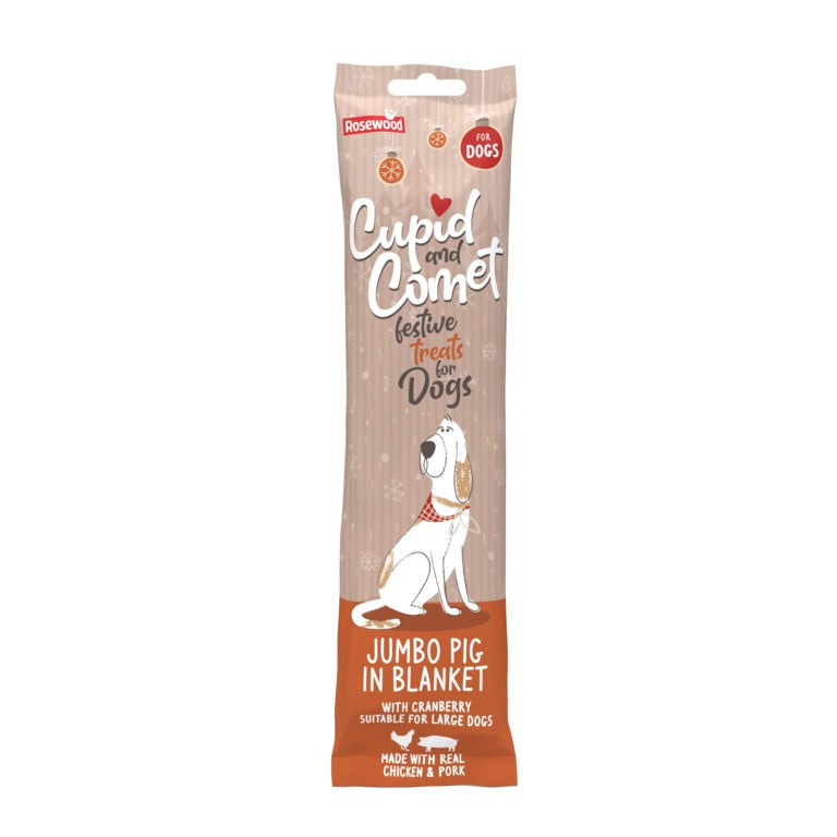 Jumbo Pig In Blanket Dog Treat