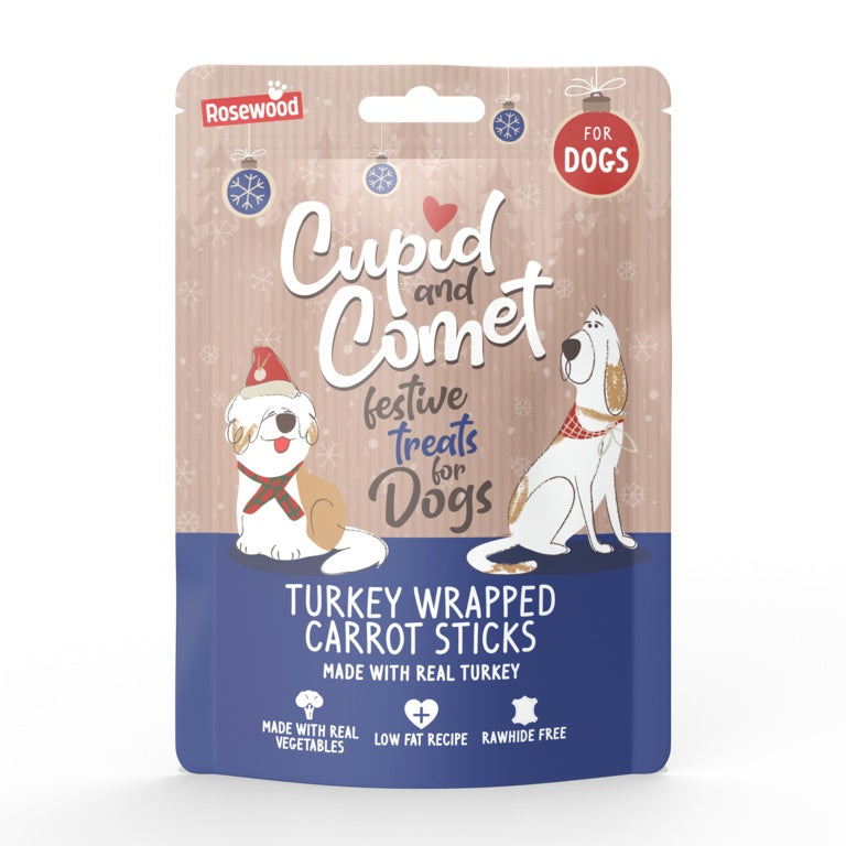 Turkey Wrapped Carrot Sticks