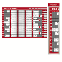 Commercial Yearly Wall Planner