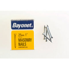 Masonry Nails - Zinc Plated (Box Pack)