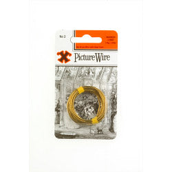 Brass Picture Wire (Blister Pack)