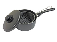 The Chefs Choice Polished Chip Pan & Lid
