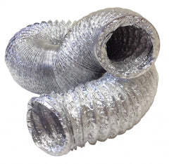 Aluminium Hose + Clip 4"