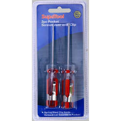 Pocket Clip Screwdriver Set