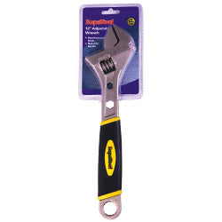 Adjustable Wrench with Power Grip