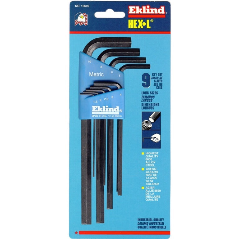 Metric Hex-L Key Set