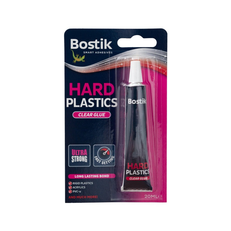 Hard Plastics Clear Adhesive
