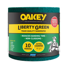 Oakey Liberty Green Rolls - 10m x 115mm