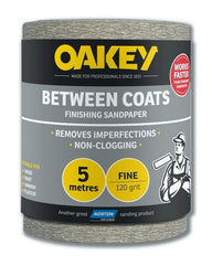 Oakey Between Coats Rolls - 5m x 115mm